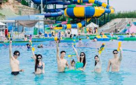 北戴河夏日潮玩新地标诞生！集发水乐园 7 月 3 日启幕，打造城市顶级水上夜游胜地！